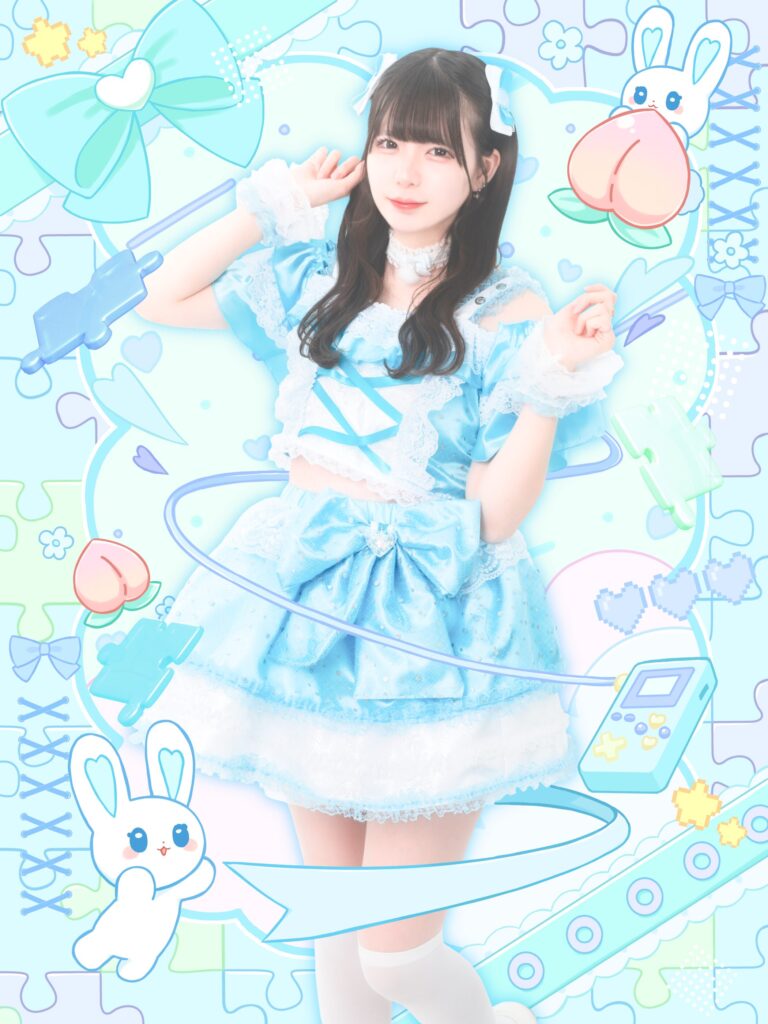 アイドルグループ「パステル☆カプセル」様の集合、個人アー写イラスト 