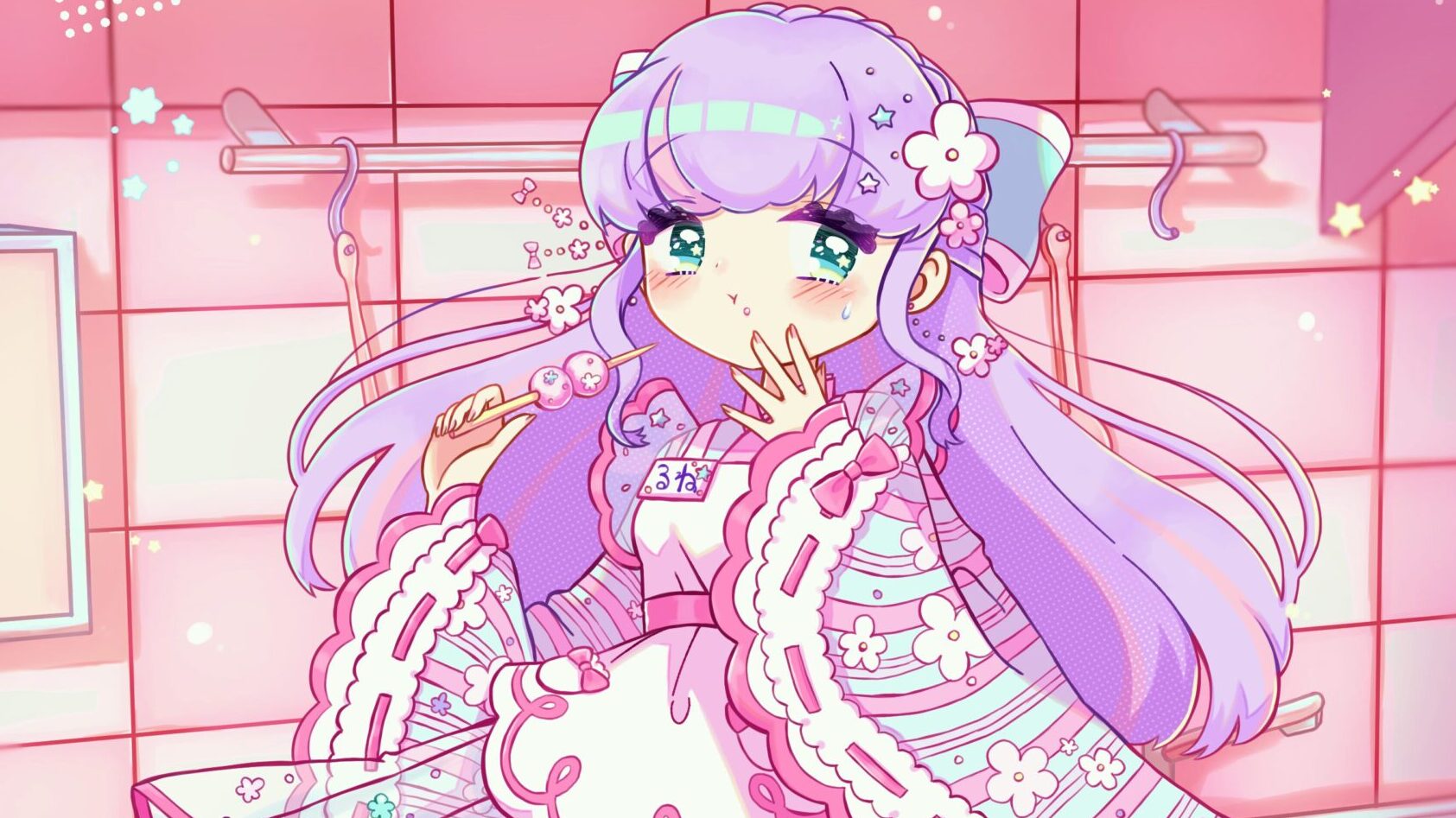 Vライバー 寝音るね様イラスト | anyapanpaka works